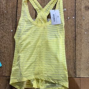 Lemon nimbus ZYIA split back tank